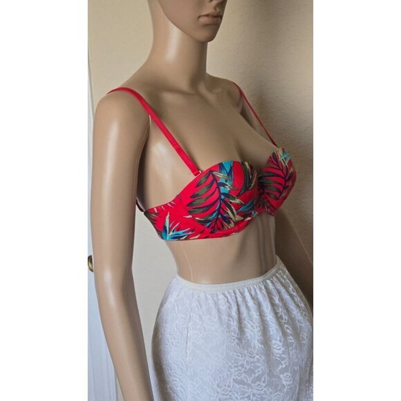 Victoria's Secret PINK Wear Everywhere Multiway Push up Bra Floral 34B - Picture 3 of 13